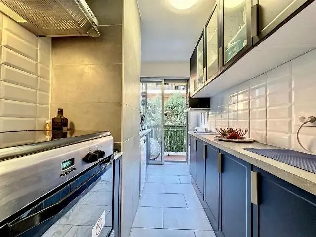 La Perle De Juan Les Pins 80m Des Plages Lejlighed *