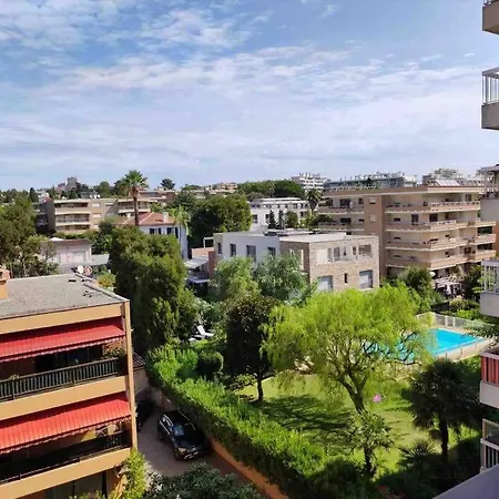 La Perle De Juan Les Pins 80m Des Plages דירה