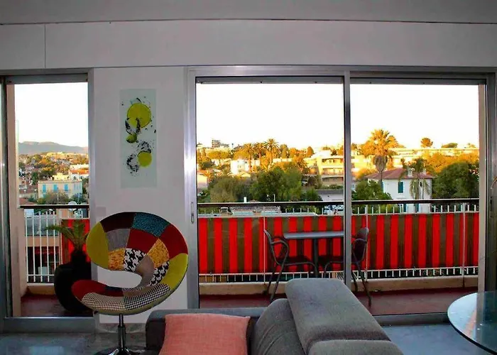 La Perle De Juan Les Pins 80m Des Plages * אנטיב