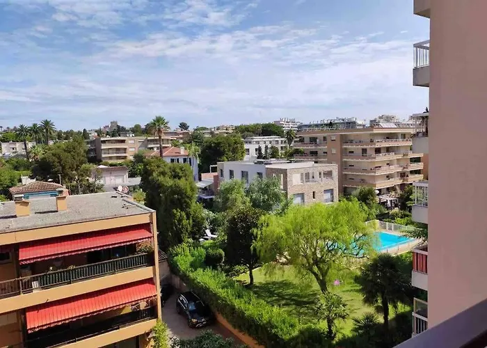 La Perle De Juan Les Pins 80m Des Plages דירה